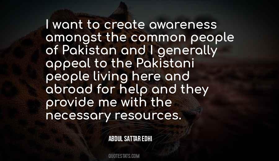 Quotes About Abdul Sattar Edhi #1476995