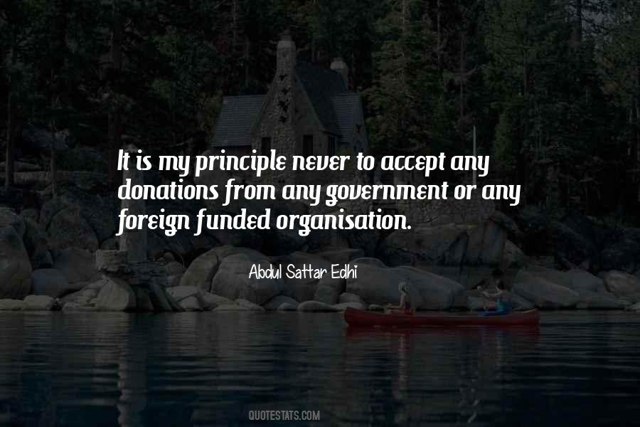 Quotes About Abdul Sattar Edhi #328609