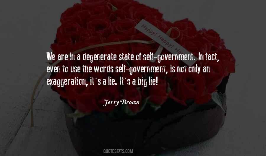 Quotes About Jerry Brown #260026