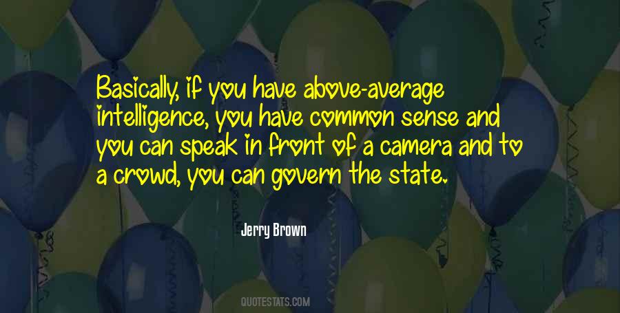 Quotes About Jerry Brown #412567