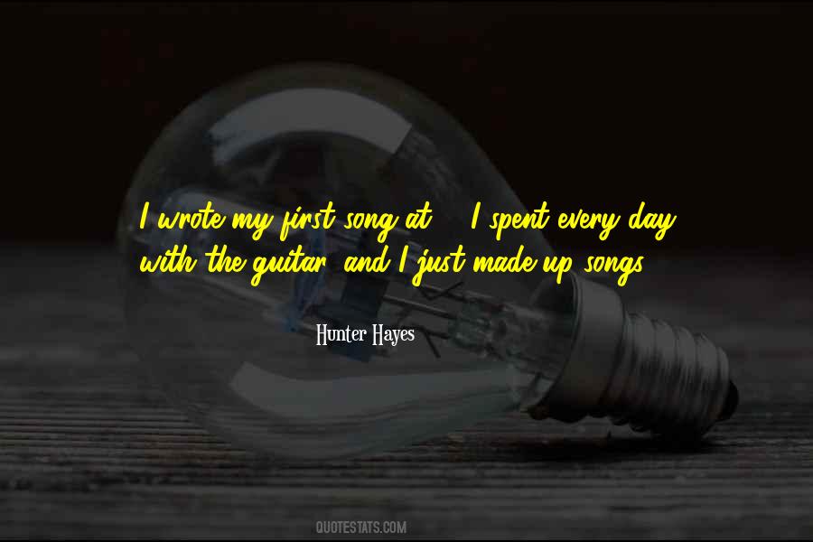 Quotes About Hunter Hayes #1464245