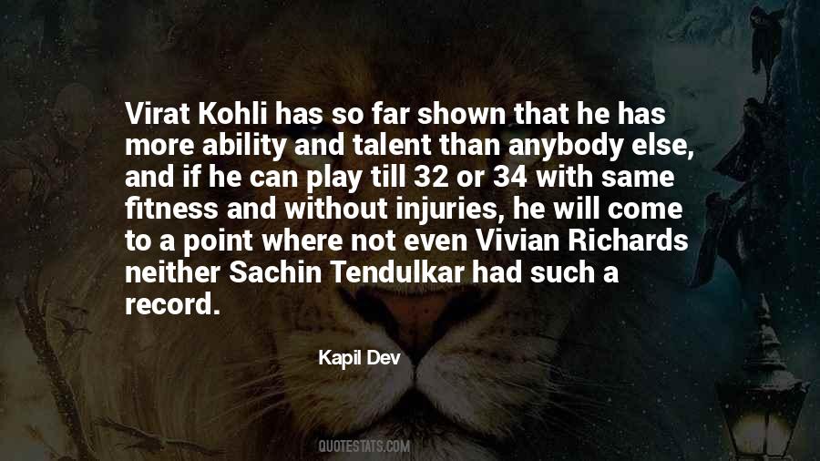 Sachin's Quotes #243887