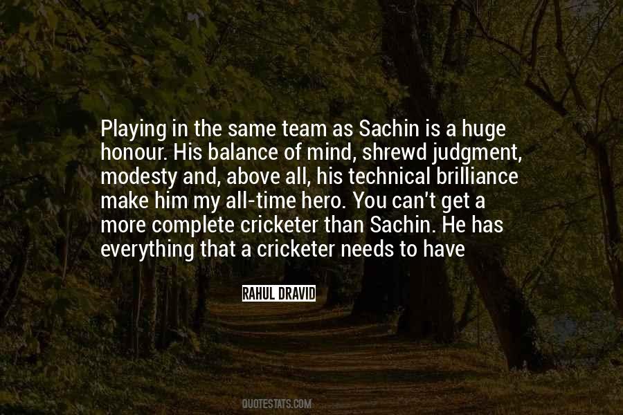 Sachin's Quotes #439543