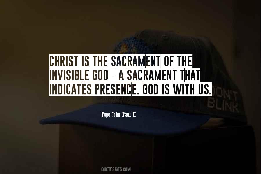 Sacrament Quotes #1062953