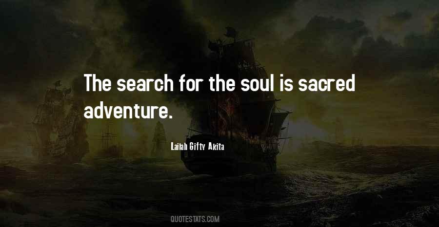 Sacred Search Quotes #1439951