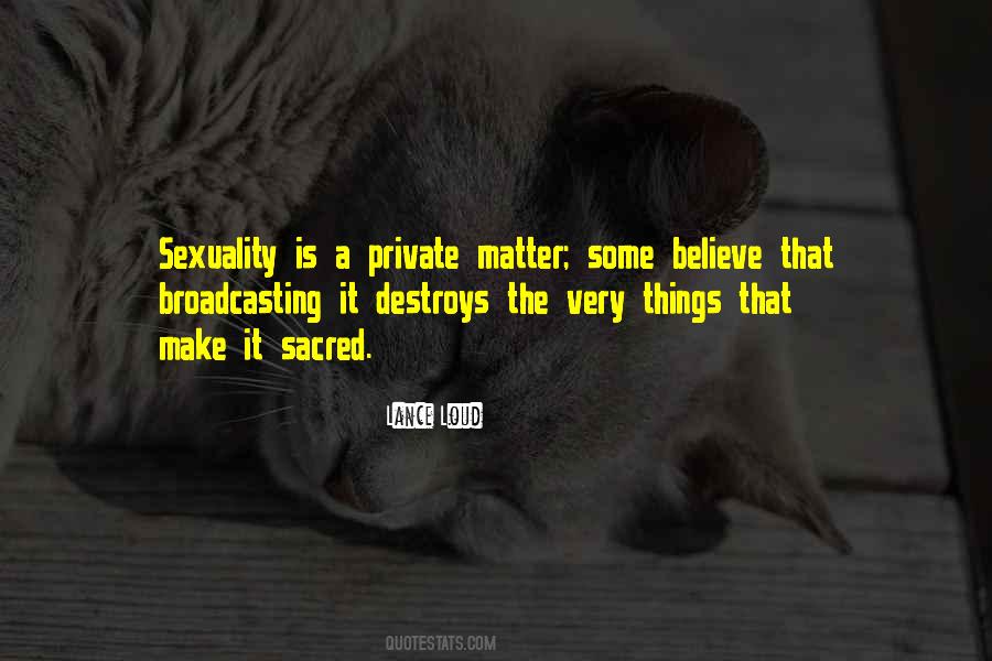 Sacred Sexuality Quotes #721465
