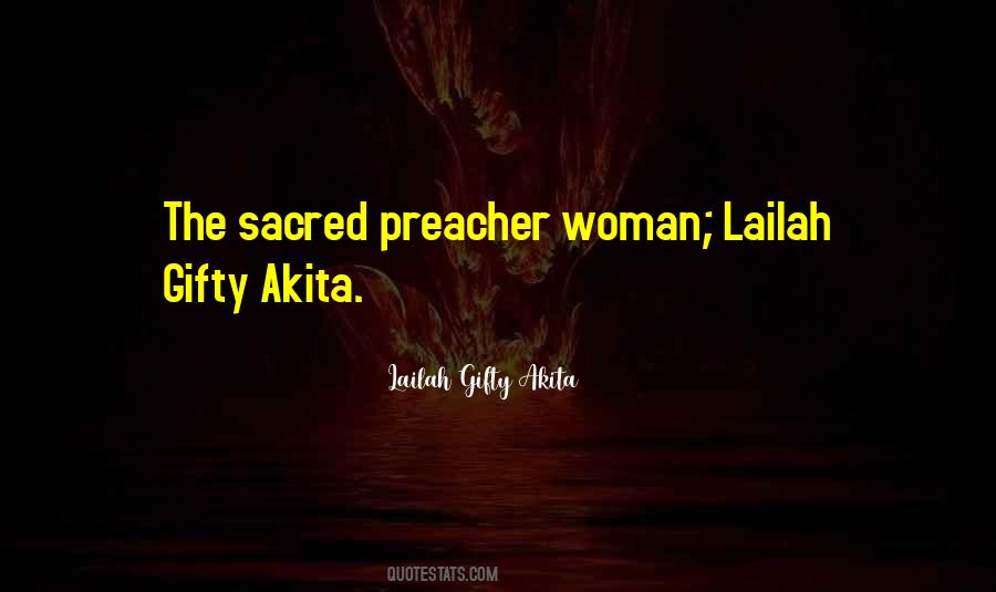 Sacred Woman Quotes #752984