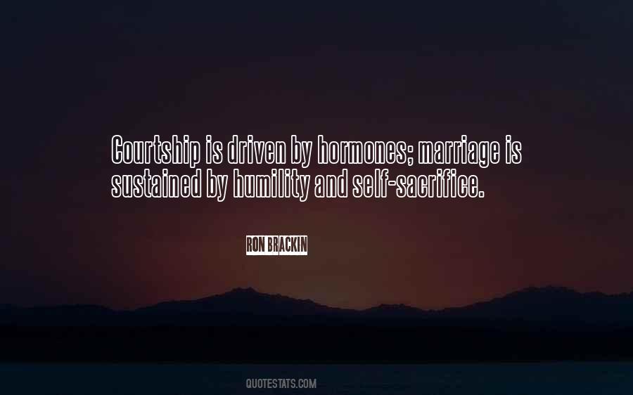 Sacrifice For Marriage Quotes #1354148