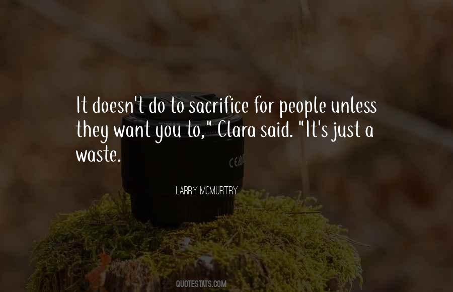 Sacrifice For Quotes #1494189