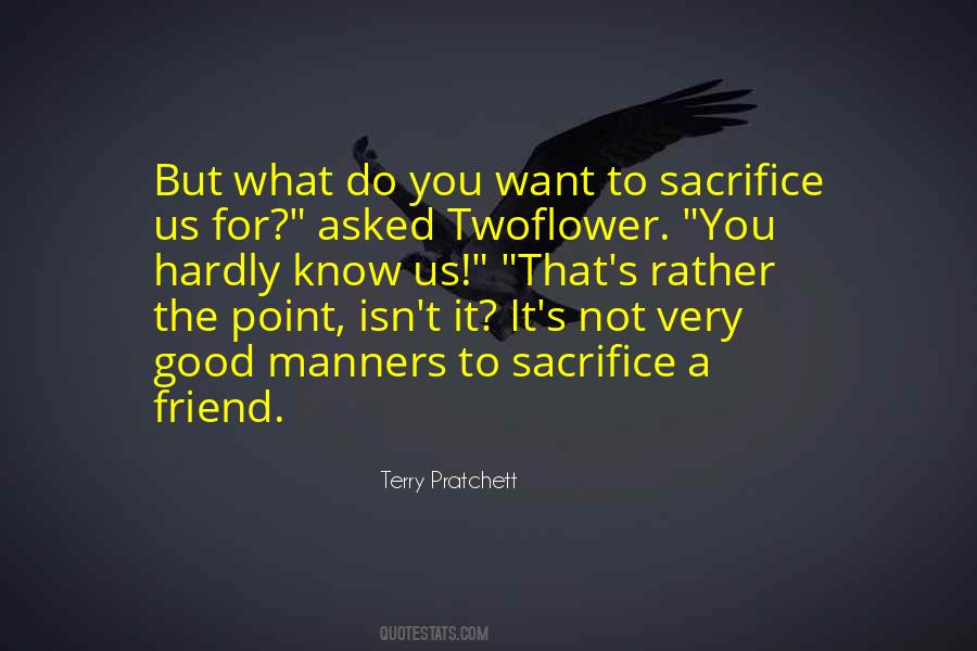 Sacrifice For You Quotes #611269