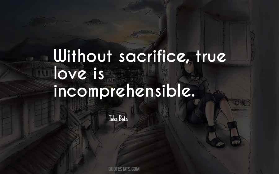 Sacrifice True Love Quotes #738879