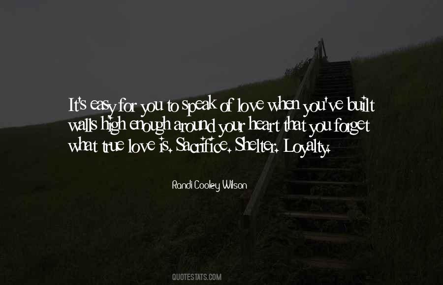 Sacrifice True Love Quotes #961161