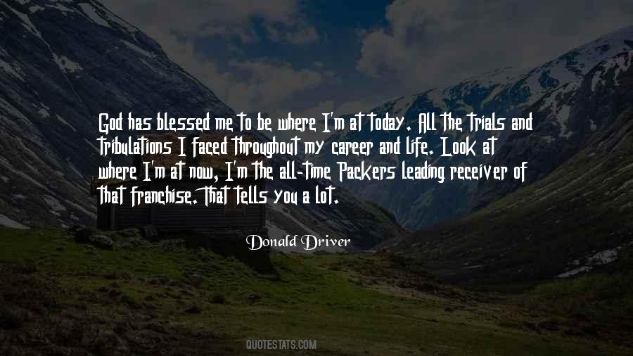 Quotes About Donald Driver #1747555