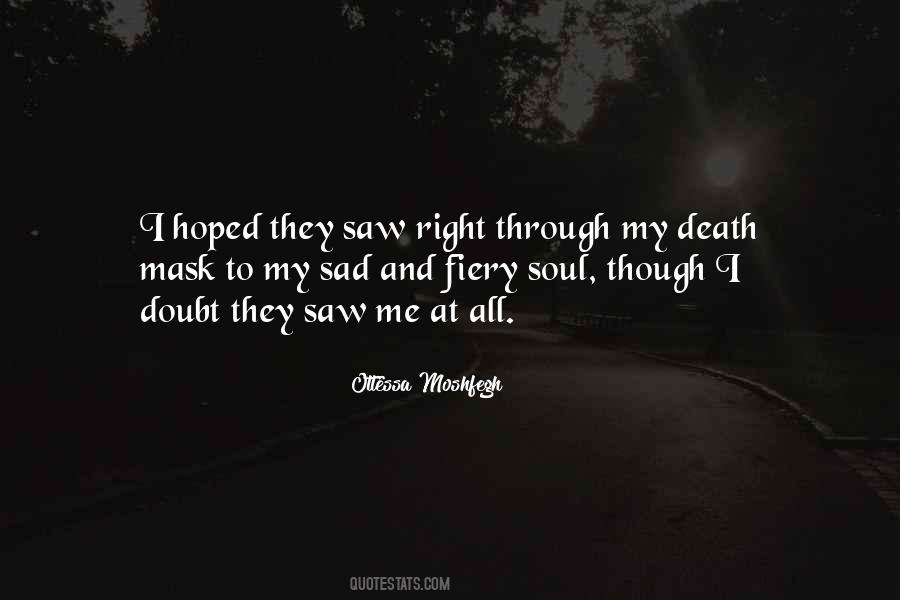 Sad And Death Quotes #804540