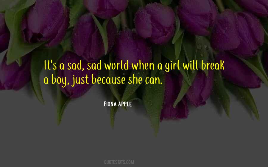 Sad Boy Girl Quotes #1435860