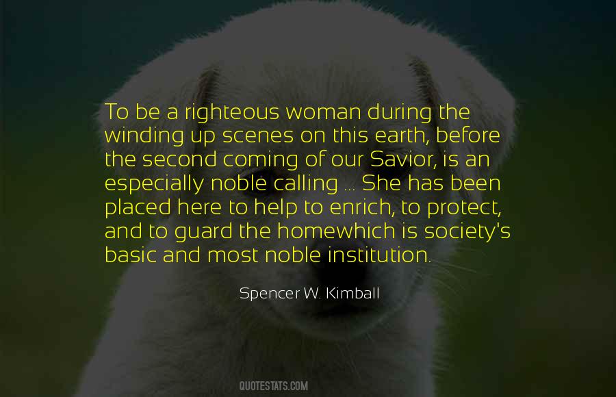 Quotes About A Noble Woman #1296507