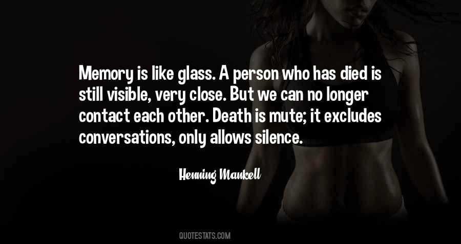 Quotes About A Person Who Died #106976