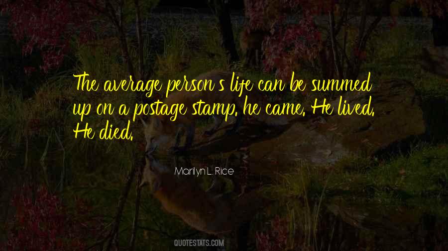 Quotes About A Person Who Died #1213817