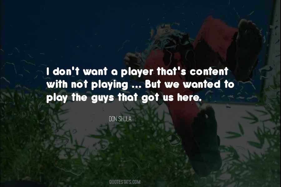 Quotes About A Player #1181185