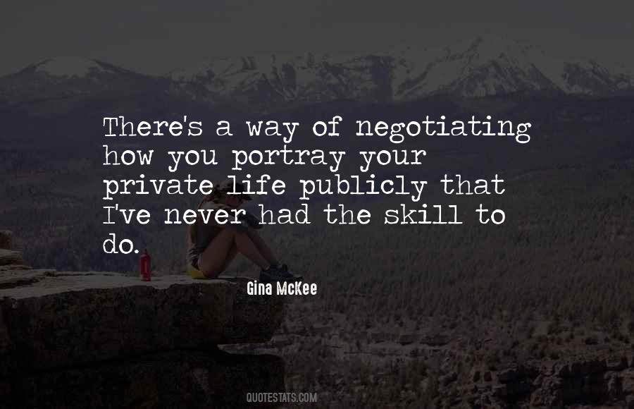 Quotes About A Private Life #239492