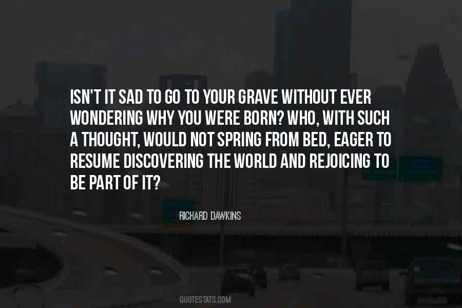 Sad Grave Quotes #249644