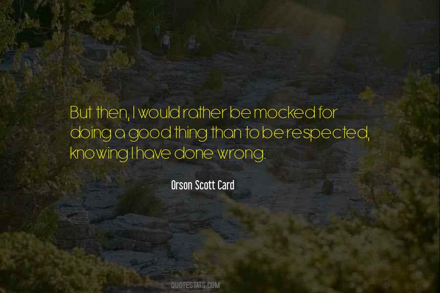 Quotes About Orson Scott Card #108261