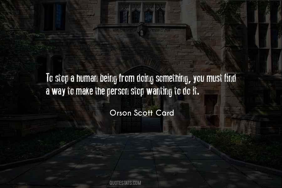 Quotes About Orson Scott Card #110588