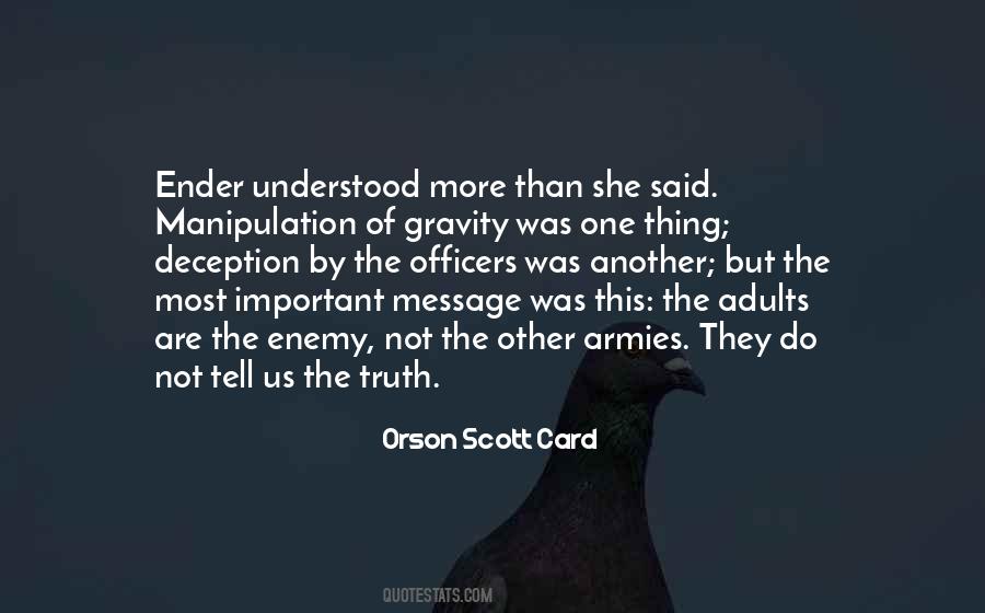 Quotes About Orson Scott Card #139944