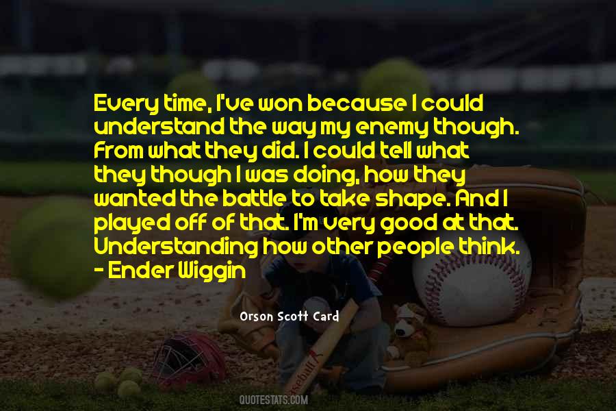 Quotes About Orson Scott Card #162791
