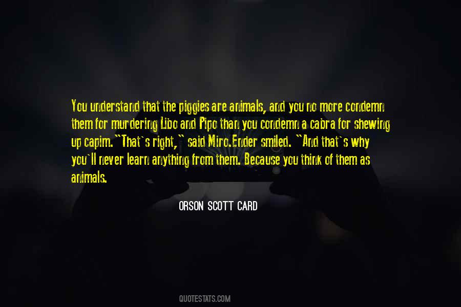 Quotes About Orson Scott Card #30723