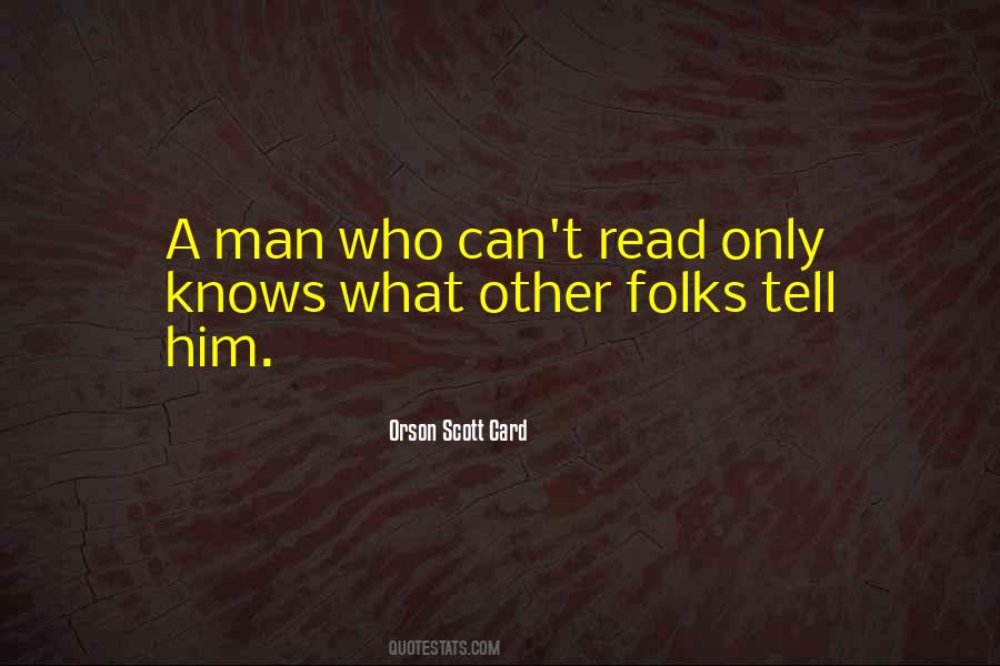 Quotes About Orson Scott Card #35933