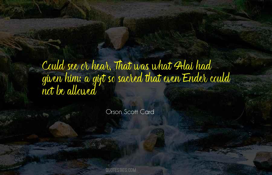 Quotes About Orson Scott Card #38019