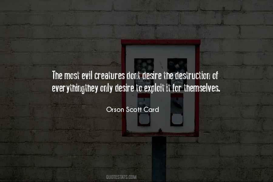 Quotes About Orson Scott Card #38048