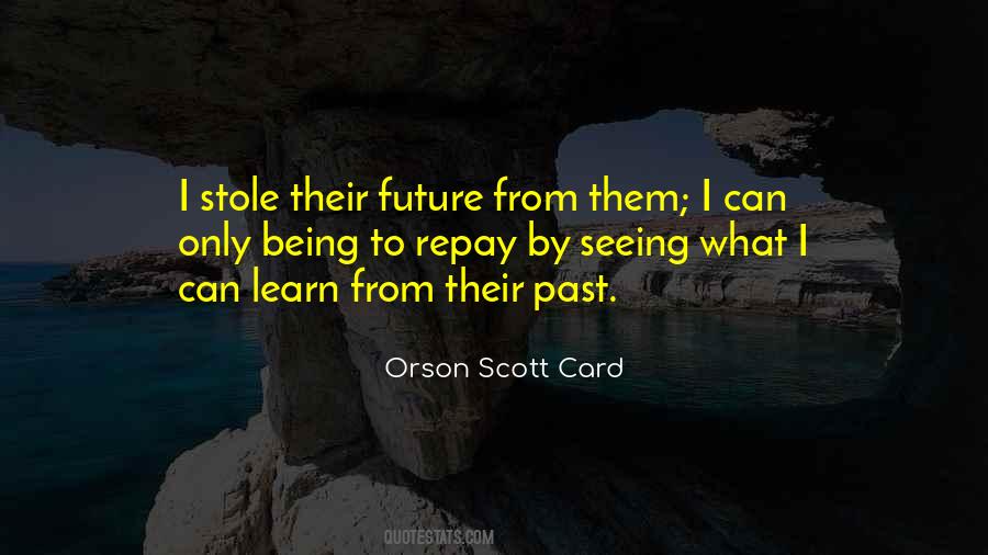 Quotes About Orson Scott Card #60517