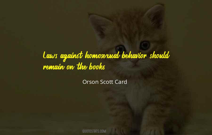 Quotes About Orson Scott Card #82539