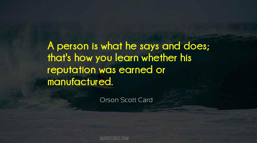 Quotes About Orson Scott Card #96527