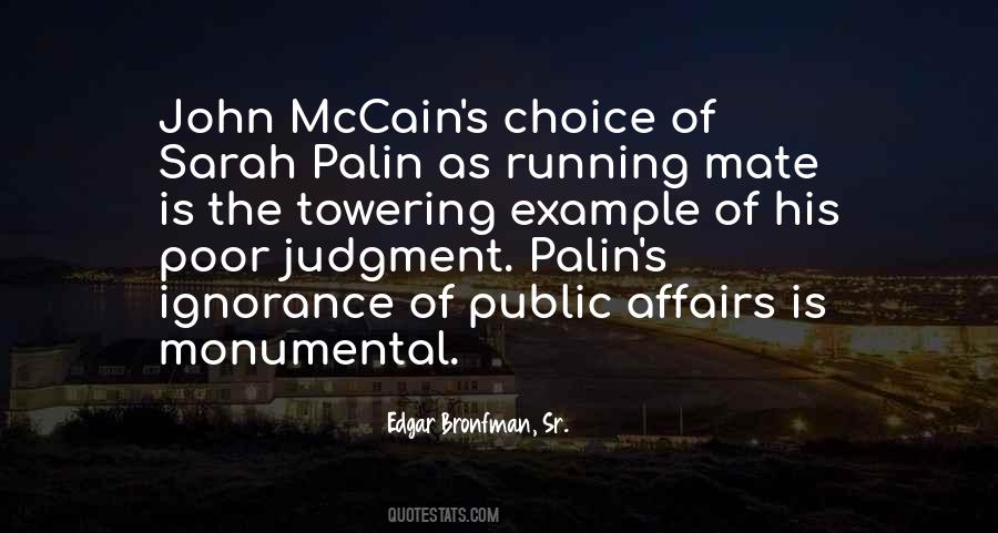 Quotes About John Mccain #891520