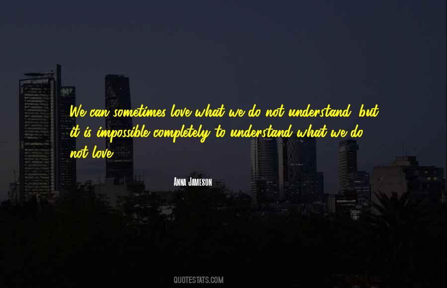 Sad Impossible Love Quotes #108367