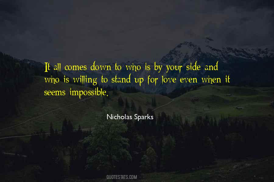 Sad Impossible Love Quotes #127857