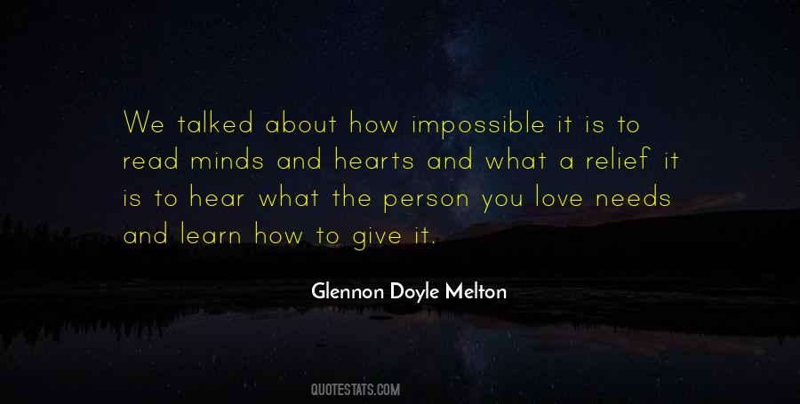 Sad Impossible Love Quotes #81437
