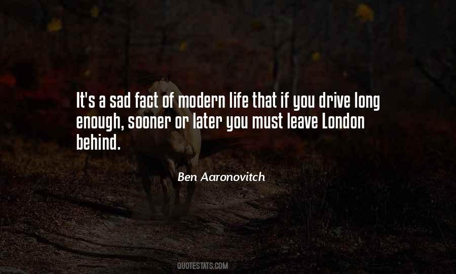 Sad Leave Quotes #1724120