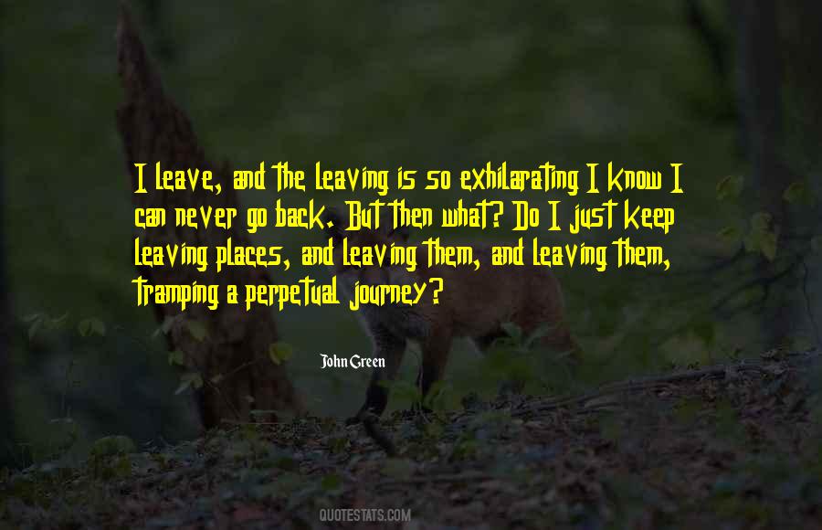 Sad Leave Quotes #260709