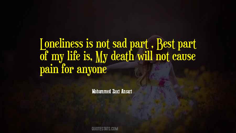 Sad Life Death Quotes #1247835