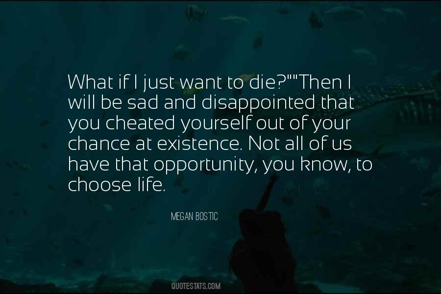 Sad Life Death Quotes #1424240