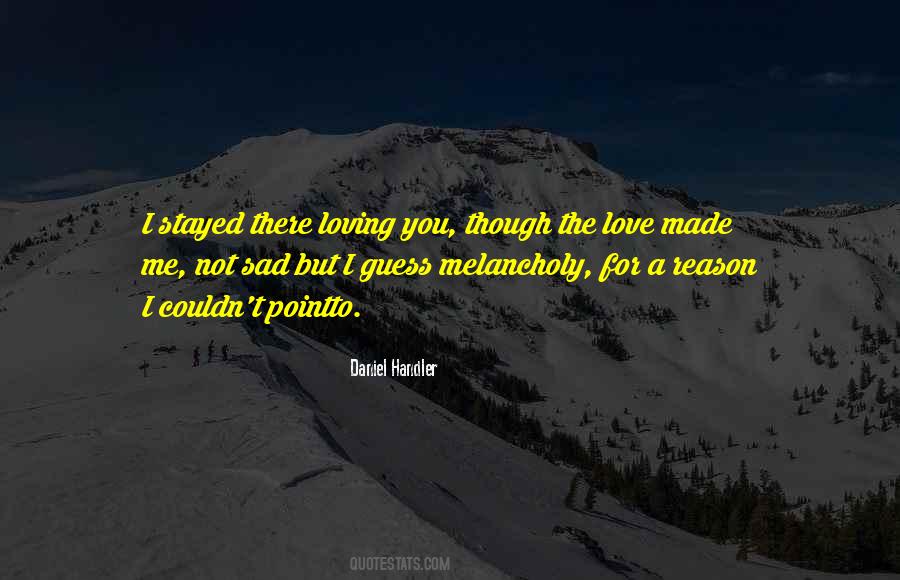 Sad Love Love Quotes #10516