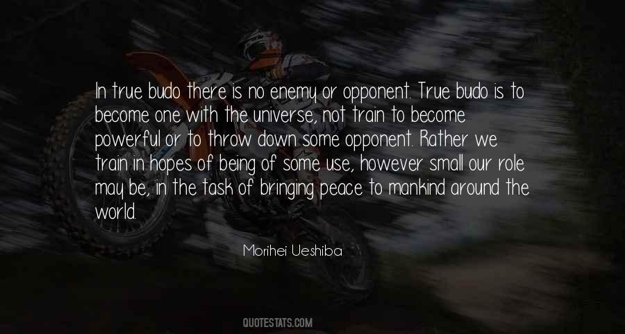 Quotes About Being Your Own Enemy #286858