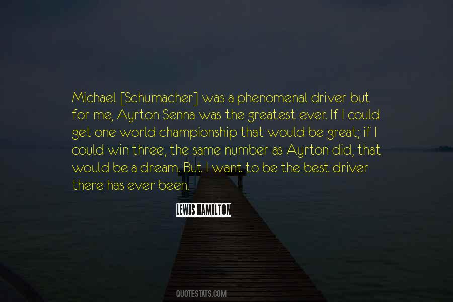 Quotes About Ayrton Senna #1713318