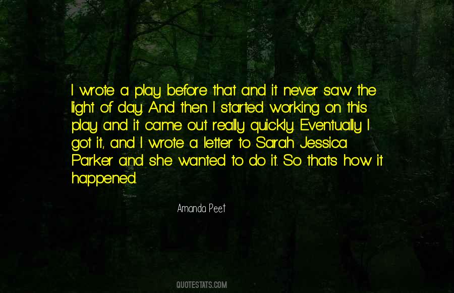 Quotes About Sarah Jessica Parker #319573