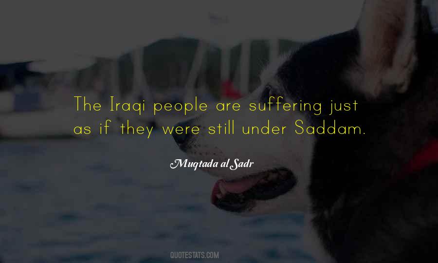 Saddam Quotes #1234952