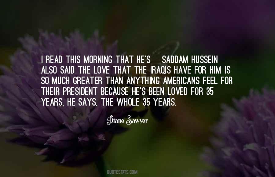 Saddam Quotes #1275547